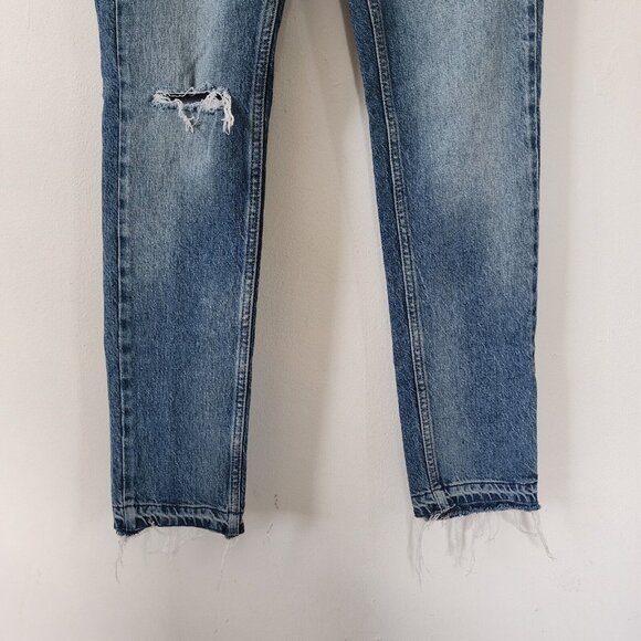 We The Free Distressed Skinny Jeans 25 Fringe - Picture 2 of 9